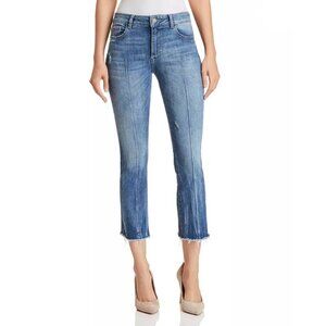 DL1961 Lara Instasculpt Crop Flare Jeans in Davidson Size 27